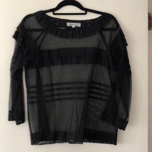 Bilitis Sheer tip with lace details